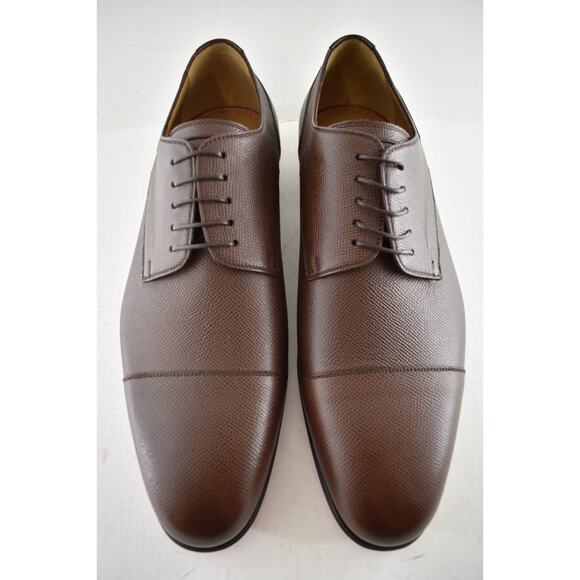 Christian Louboutin Surcity Flat Brown Leather Dress Oxford Derby Loafer 45 12 main image 5